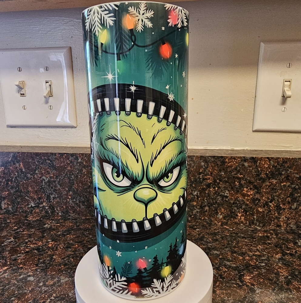 NEW! Grinch EW People Tumbler